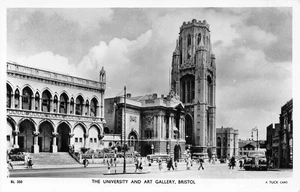 The University and Art Gallery Bristol RP Tucks Postcard (H619) - Picture 1 of 3