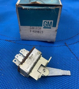 GM NOS 655973 1969-72 GMC TRUCK SWITCH heater/blower/defrost - Picture 1 of 9
