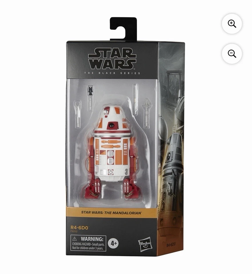 Figura de acción droide Star Wars Black Series R4-6D0 The Mandalorian 6" NUEVO Foto 1 de 4