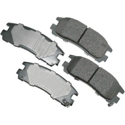 Akebono ACT383 Akebono ProACT Ultra Premium Ceramic Disc Brake Pad Kit - Image 1 of 4