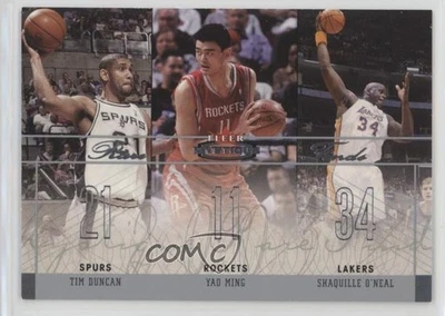Fleer Mystique 2003-04 hallazgos raros/500 Tim Duncan Yao Ming Shaquille O'Neal Salón de la fama Foto 1 de 2