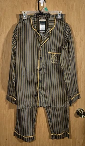 Pottery Barn Teen Harry Potter Hogwarts Hufflepuff House Pajama Set Sz Small - Picture 1 of 11