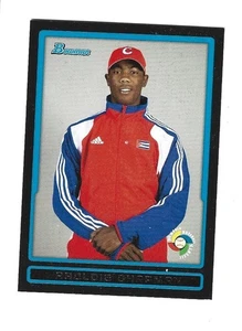 2009 Bowman Draft WBC Prospects #BDPW24 Aroldis Chapman - Picture 1 of 2