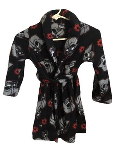 Official Star Wars Darth Vader Boy's Fleece Bath Robe |Size 4T/5T Winter Holiday - Picture 1 of 4