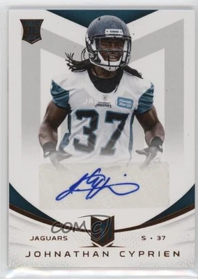 2013 Panini Momentum Rookie Signatures /599 Jonathan Cyprien Johnathan Auto RC - Image 1 of 2