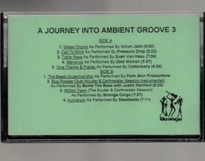 A Journey into Ambient Groove-Various (Promo Cassette, 1996, Island) EXCELLENT - Image 1 of 2