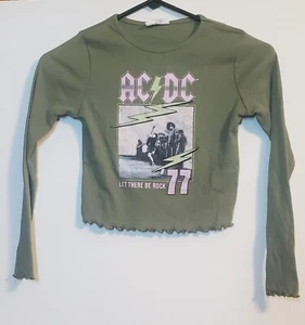 AC/DC Long Sleeve Fitted Graphic - Picture 1 of 1