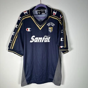 Camiseta De Colección PARMA FC 2001 2002 Rara Firma Final Tim Cup Campeón XL - Imagen 1 de 10