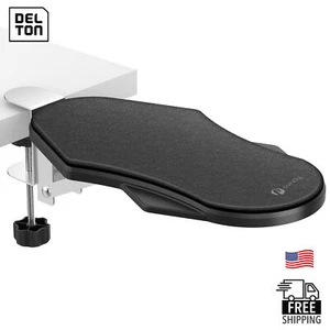 Purely E5720 Ergonomic Computer Arm/Elbow Support Rest for Desk - Black - Picture 1 of 9