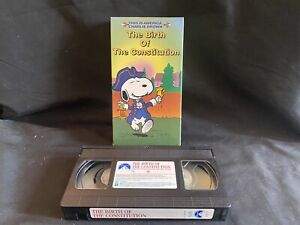 This Is America, Charlie Brown The Birth of the Constitution VHS 1988 Volume 6
