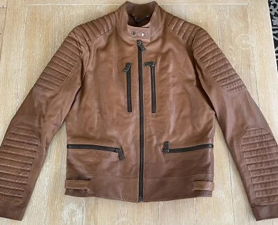 Chaqueta de motocross Porsche Design para hombre fauve talla 48 Foto 1 de 4