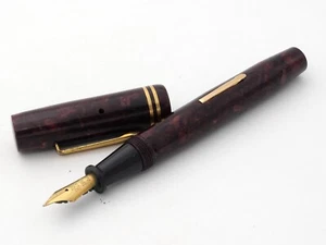 STYLO PLUME ANCIEN - FOUNTAIN PEN - BAYARD SPECIAL 8 PLUME EN OR 18 CARATS #B41 - Foto 1 di 9