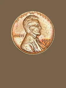 Rare 1958 D Lincoln Wheat Cent  - Picture 1 of 3