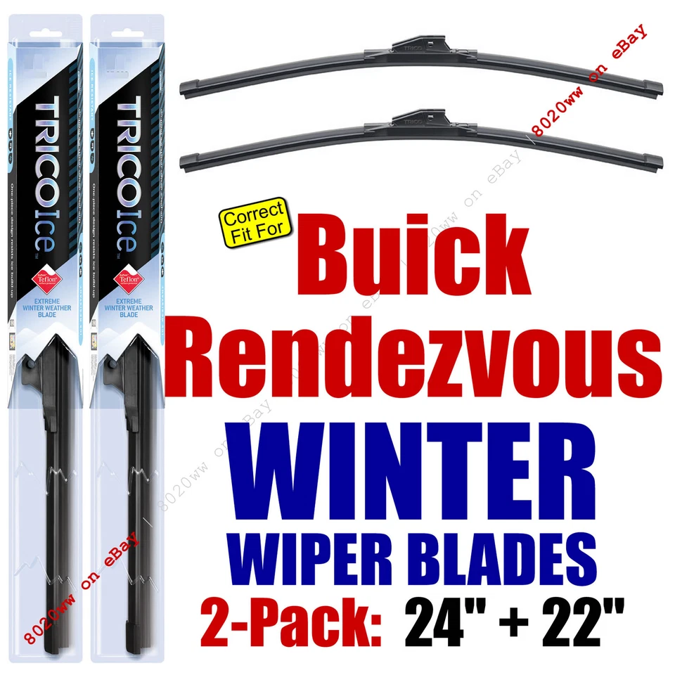 WINTER Wipers 2pk Super-Premium fit 2003-2007 Buick Rendezvous - 35240/220 - Image 1 of 1