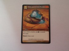 World of Warcraft: Drums "OSHU'GUN CRYSTAL POWDER" #248/268 Trading Card