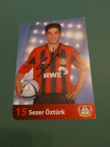 Bayer Leverkusen , S. Öztürk  ,04/05, Autogrammkarte, Fussball - Bild 1 von 1
