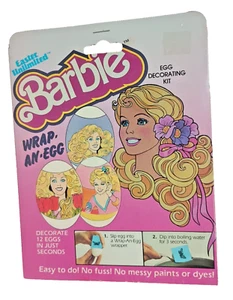 Mattel Barbie Huevo de Pascua Arte Envolturas 1998 Nuevo 1 paquete de 12 Hecho en EE. UU. - Imagen 1 de 7