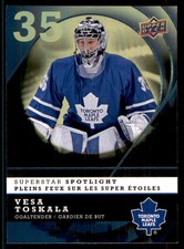2008-09 McDonald's Upper Deck Superstar Spotlight Vesa Toskala Toronto Maple