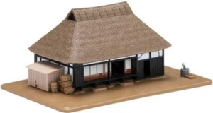 TOMIX N gauge thatched farmhouse black 4206 model railroad supplies - Picture 1 of 6