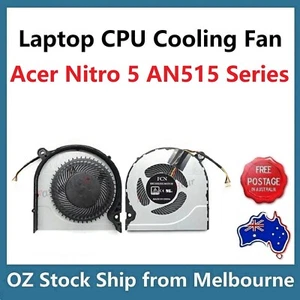 CPU GPU Cooling Fan for Acer Nitro 5 AN515-52-79KE AN515-52-573K AN515-52-75K7 - Picture 1 of 2