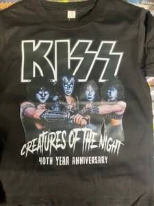 KISS - Creatures Of The Night (Kids T Shirts) - Foto 1 di 1
