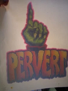 PERVERT --- 70er JAHRE VINTAGE AMERICANA BÜGELTRANSFER - SCHÖN, B-9 - Bild 1 von 3