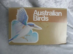 AUSTRALIA STAMP PACK 1979 AUSTRALIAN BIRDS 6 STAMPS IN FOLDER SEE PICTURES - Picture 1 of 6