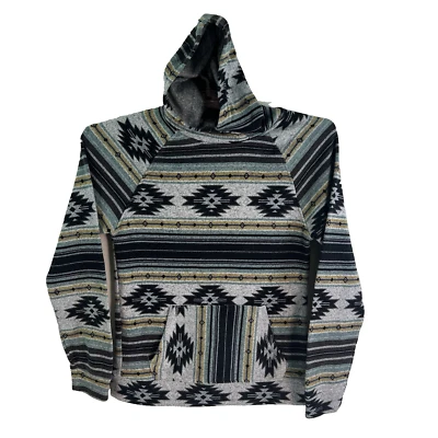 Sudadera con capucha tejida rue 21 Aztec Southwest para mujer talla M Foto 1 de 4