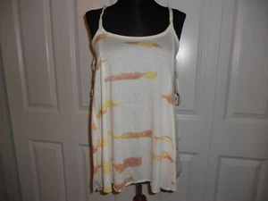 NUEVO CON ETIQUETAS FREE PEOPLE WE THE FREE MARFIL COMBO TANQUE TOP TALLA XSMALL - Imagen 1 de 9