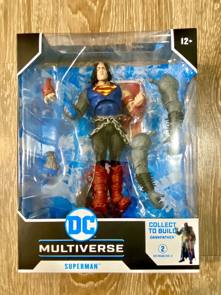 Figura DC Multiverse SUPERMAN Dark Knights Death Metal Darkfather McFarlane Toys Foto 1 de 1