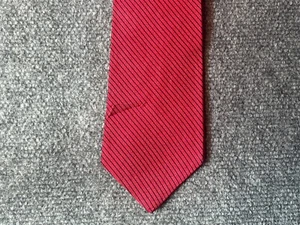 Brookville Collection Mens Striped Silk Tie Red, Blue, Necktie Made USA - Picture 1 of 3