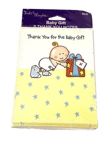 tender thoughts baby gift thank you cards 8 count baby shower boy girl  - Bild 1 von 2