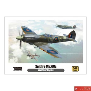 Wolfpack 1/48 Spitfire Mk.XIVc WW2 RAF Fighter Premium Edition Model kit WP14817 - Picture 1 of 9