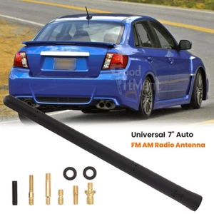 Mástil de antena de radio de 7" recepción AM/FM negro para Subaru Impreza WRX - Imagen 1 de 17