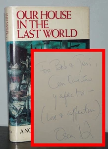 Oscar Hijuelos - Our House in the Last World - SIGNED 1st 1st - Author's 1st NR - Picture 1 of 7