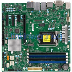 For Supermicro X11SCQ Intel Q370 Single Socket LGA-1151 Server Motherboard - Picture 1 of 3