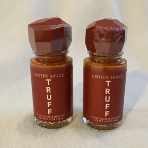 Truff Hotter Black Truffle Infused Hot Sauce (Lot Of 2) - New - Sealed - Picture 1 of 8