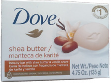 3 x Bars Dove Shea Butter Scent Moisturizing Cream Beauty Soap | 135G | 4.75oz