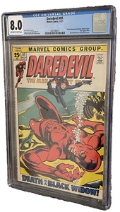 Daredevil #81 CGC 8.0 1st Black Widow Team-Up - Picture 1 of 2