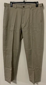 Haggar Mens Beige 38x30 Relaxed Fit Chino Style Pants! A1882 - Picture 1 of 3