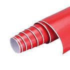 Gloss Vinyl PVC Sheet Roll 11.8 in x 3.3 FT Self Adhesive for Craft Red