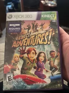 2010 XBOX 360 Kinect Adventures Complete w/Senor Calibration Card CIB - Picture 1 of 6