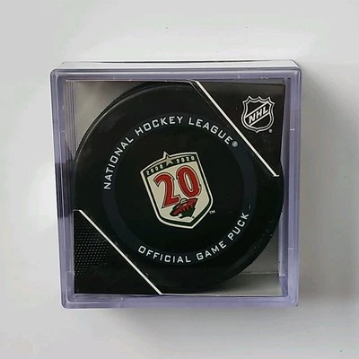 Minnesota Wild NHL 2021 disco de juego oficial sellado en cubos 20 aniversario  Foto 1 de 4