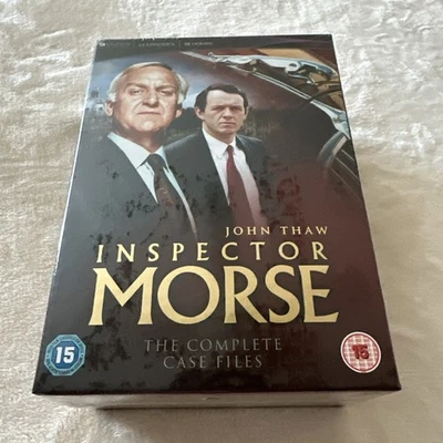 Inspector Morse The Complete Case Files 33 Episodes DVD Region 2 New Sealed Box Foto 1 de 4
