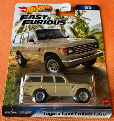 2023 HOT WHEELS Premium/Fast & Furious — Hobbs & Shaw/Toyota Land Cruiser FJ60 - Изображение 1 из 4