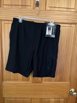 Pantalones Cortos RBX Live.Life.Active 8” Jacquard Nylon Tejido, Bolsillo Carga Negro Precio de venta sugerido por el fabricante 58 USD Foto 1 de 4