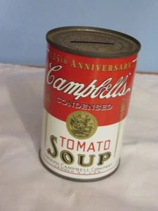 Campbell's Soup Can Bank - 125th Anniversary - Picture 1 of 3