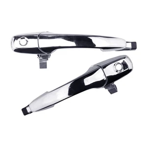 Paar Chrom Türgriff Griff Außentür Vorne für Ford Ranger Mazda Bt50 2006-2011 - Picture 1 of 4