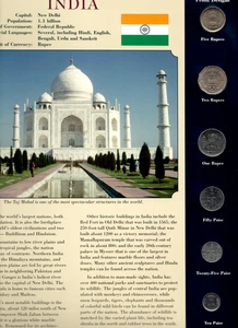 Coins from Around the World India 1988 - 2004  BU UNC 10 Paise 1988C KM 40.2 - Picture 1 of 2