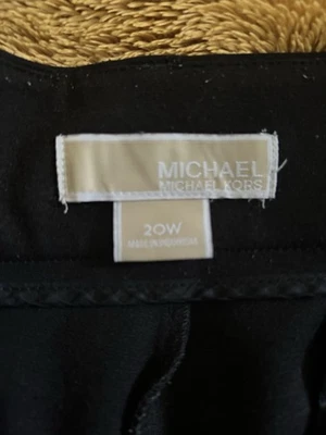 Michael Kors Dress Pant Black Women's Size 20w Worn a Few Times. Non Smoker - Image 1 of 2
